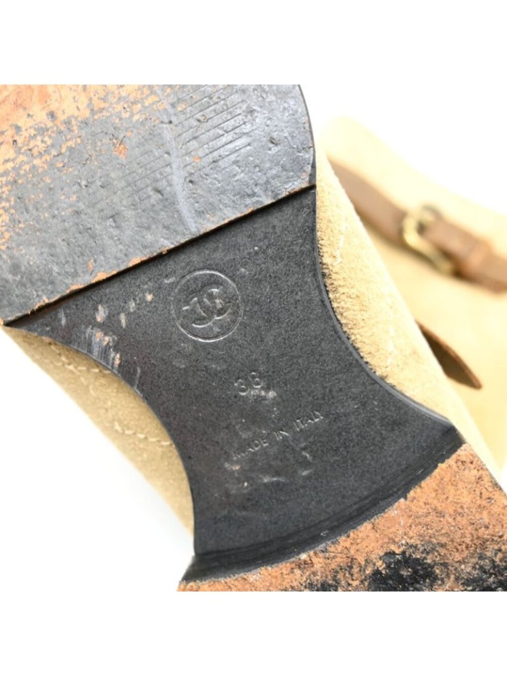 Chanel Boots Twist Size 24.5 - Picture 9 of 10